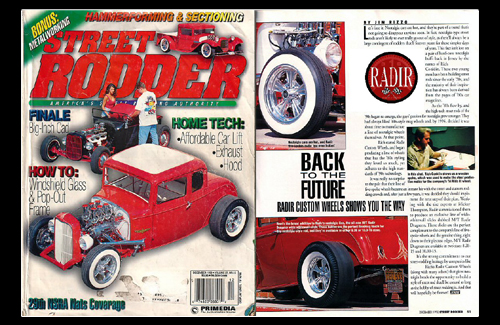 Street Rodder Magazine cover feature