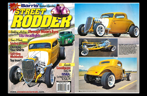 Street Rodder Magazine cover feature, second cover