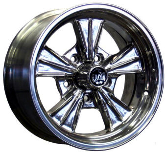 Radir Tri-Ribb III wheel, Full Polish finish